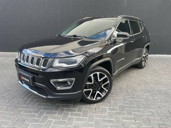 JEEP COMPASS 2.0 16V FLEX LIMITED AUTOMÁTICO JEEP COMPASS 2.0 16V FLEX LIMITED AUTOMÁTICO